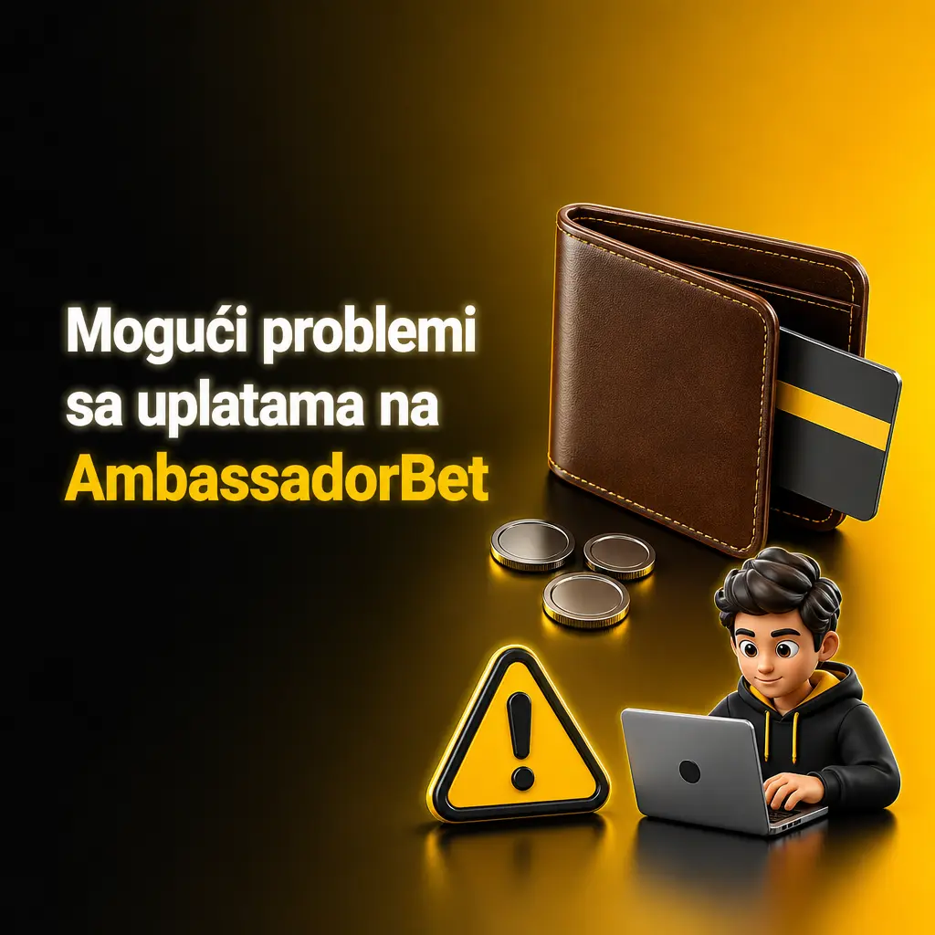 Problemi sa uplatama i isplatama na AmbassadorBet: odbijene transakcije, kašnjenja, limiti i rešenja za korisnike.