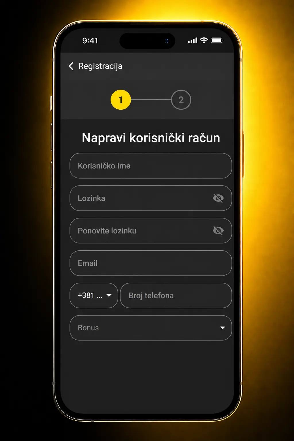 Pet koraka za registraciju i pristup live casinu na AmbassadorBet uz uplatu i verifikaciju naloga