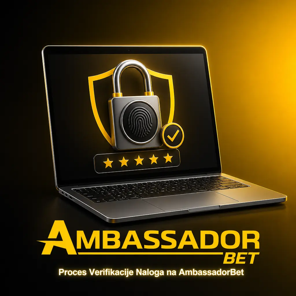Proces verifikacije naloga na AmbassadorBet – slanje dokumenata za potvrdu identiteta i adrese radi isplate sredstava.