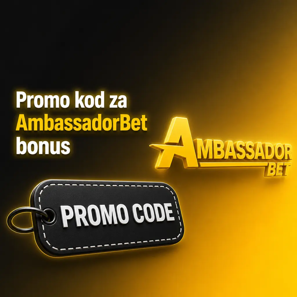 Promo kod za AmbassadorBet bonus dobrodošlice: AMBASSADOR100 za sport i WELCOME60 za kazino